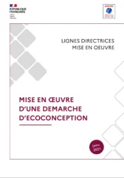 Ademe_Lignes directrices pour la mise en oeuvre d'une démarche d'écoconception